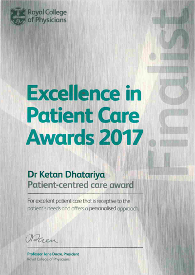 Excellent-in-patient-care-award-2017